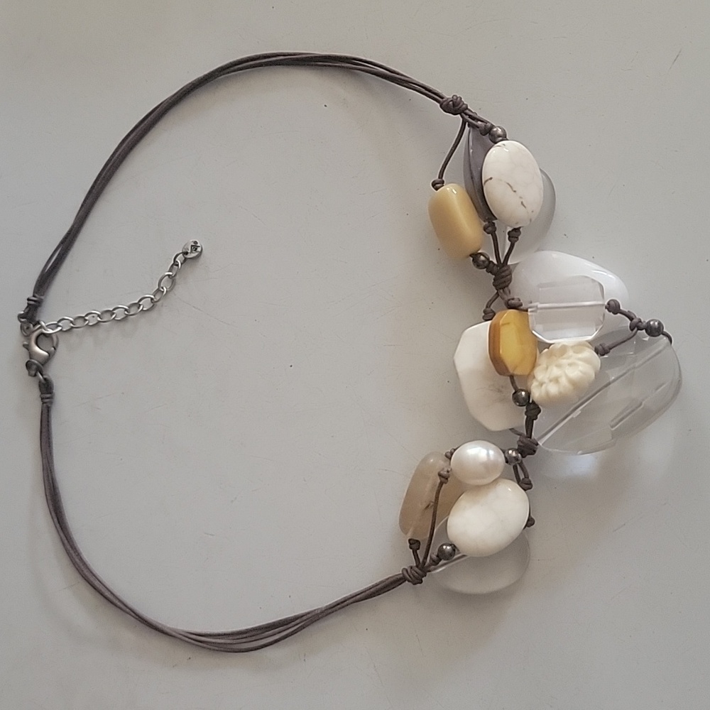 SILPADA .925 Cluster Mixed Stone Necklace N2201 jewelry